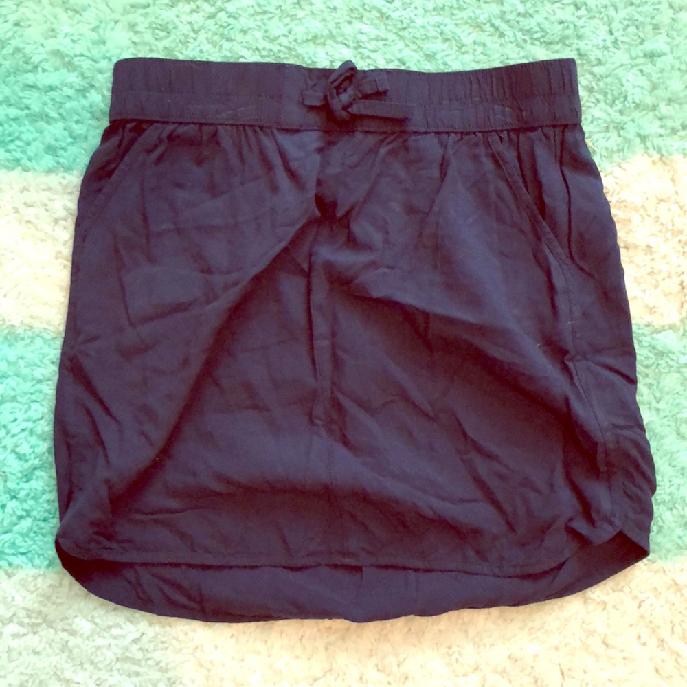 Navy Blue Skirt